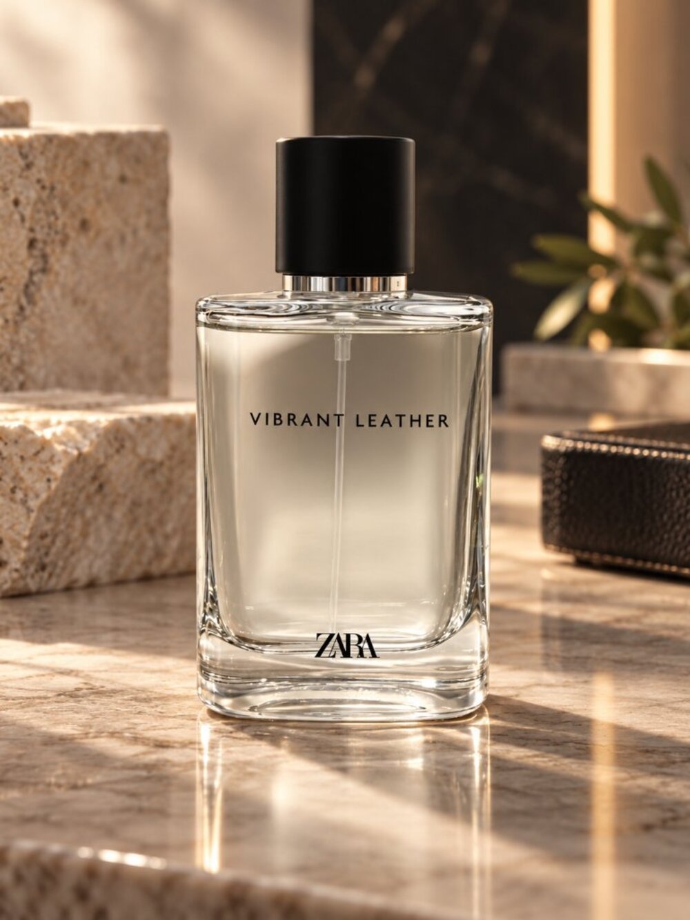 ZARA Vibrant Leather EDP for Men 3.38 oz / 100 ml